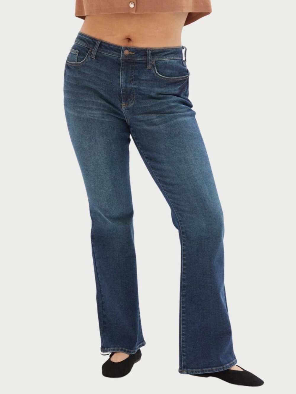Oliver Logan - Windsor High-Rise Flared Jeans - Sz 29
